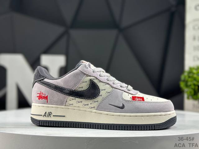Nike Air Force 1 Low'07 Low-top Casual Sneakers, custom leather, original last a