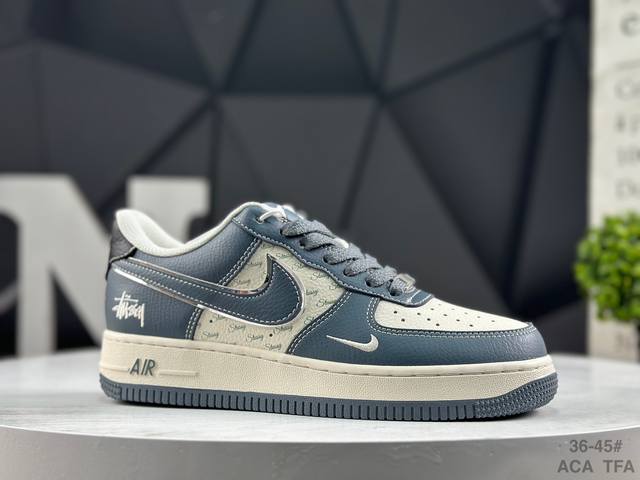 Nike Air Force 1 Low'07 Low-top Casual Sneakers, custom leather, original last a