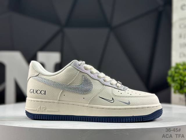 Nike Air Force 1 Low'07 Low-top Casual Sneakers, custom leather, original last a
