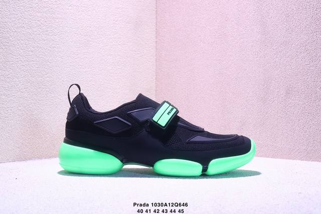 This Prada sneaker collection offers diverse fashion choices with its varied col