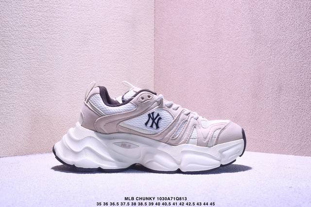 Mlb Chunky Liner Pocket Monogram Popular Item Senior Shoe Series Low-top Dad Sty