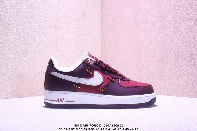 Nike Air Force 1 '07 Low-top versatile casual sneakers. Soft, responsive cushion