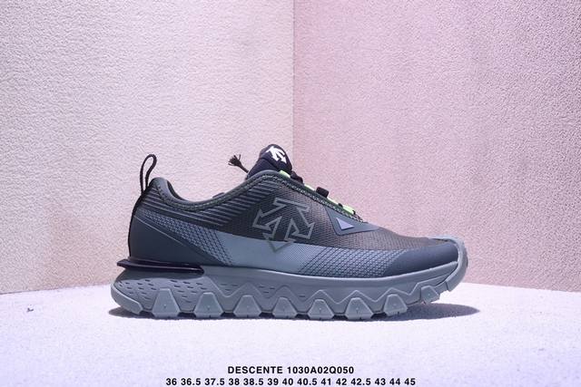 Company Grade Descente Edge Court Retro Lightweight Durable Low-Top Casual Shoes