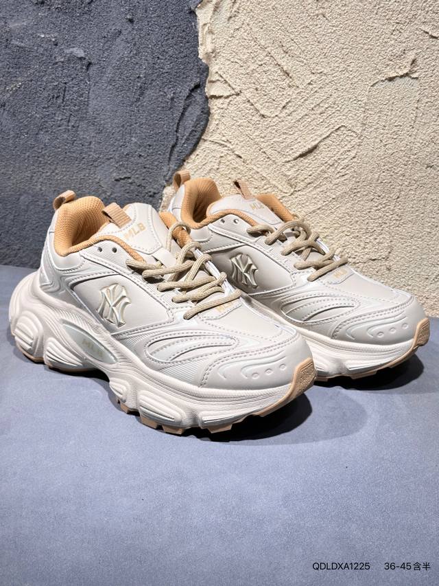 Mlb Official Moon Landing Unisex Couple Retro Breathable Mesh Running Shoes Ny S