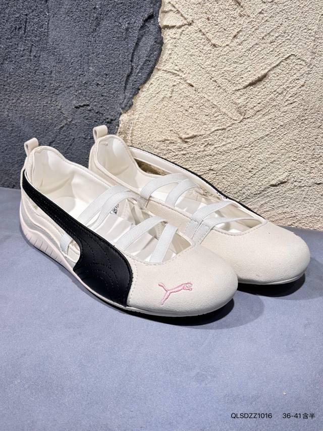 New Arrival Real Shot: Speedcat Ballet shoes feature a lower collar and a flowin