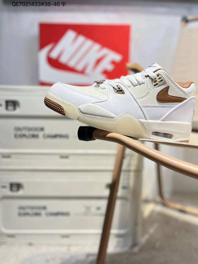 Nk Air Flight AJ89 Men's Sneakers, a sibling model to the AJ4, recreate the clas