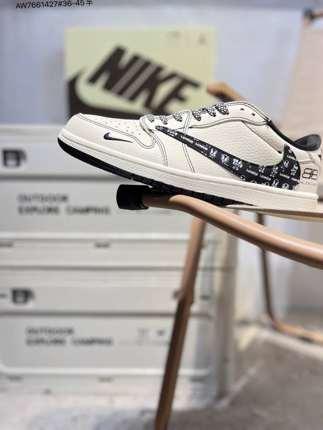 Factory Grade Top Layer Leather Jordan Air Jordan 1 Low AJ1 Basketball Shoes Off