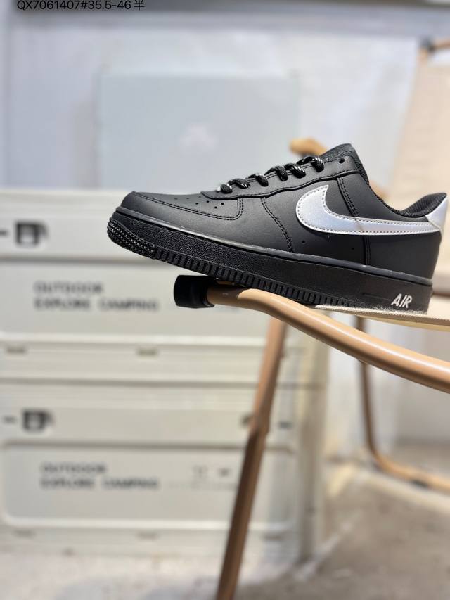 Nk Air Force 1 '07 Low Casual Sneakers #Custom Leather, Original Last and Cardbo