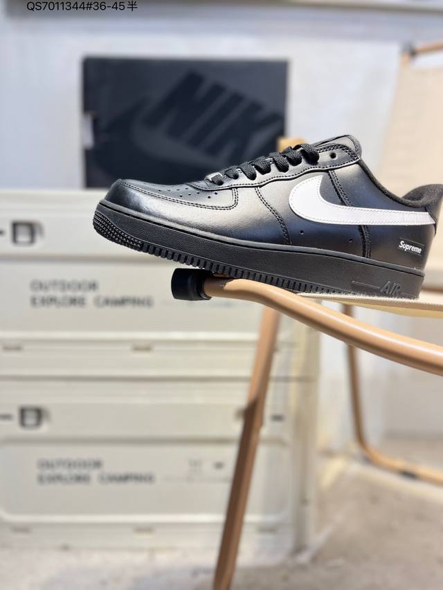 Nk Air Force 1 '07 Low Casual Sneakers #Custom Leather, Original Last and Cardbo