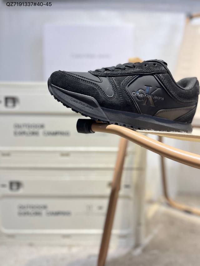 Crafted by Ck Optical Line, Calvin Klein Sneakers, a casual and versatile sneake