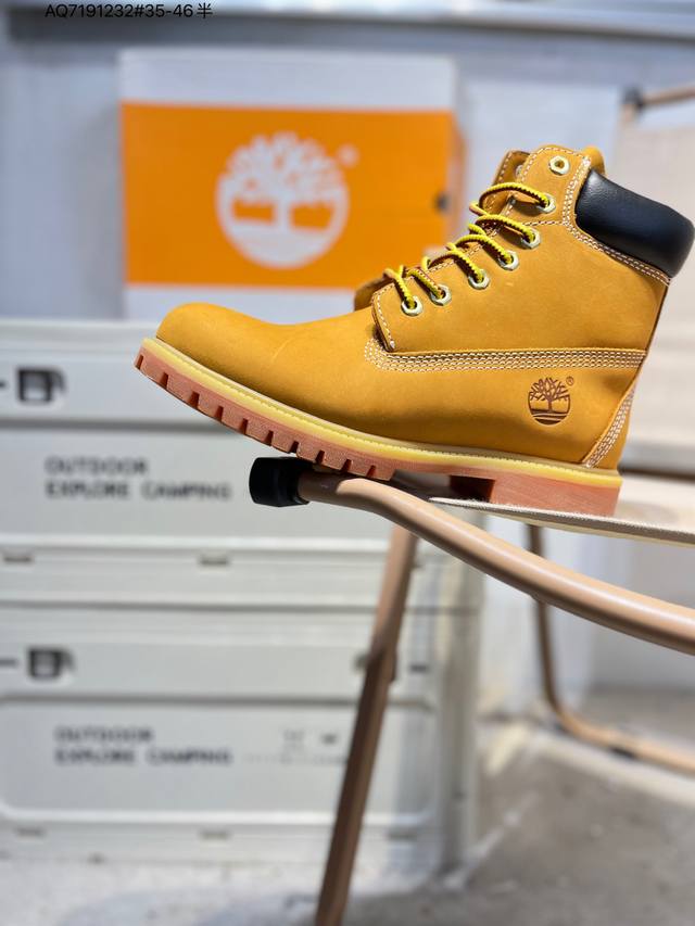 Timberland Outdoor Low-Top Casual Yellow Boots Series #Guangdong Factory Quality