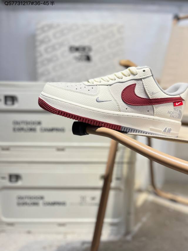 Genuine original top-grain version North Face X Nk Air Force 1 '07 Low Air Force