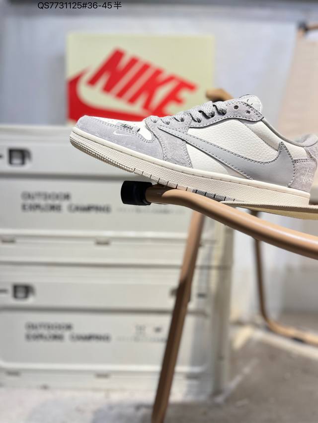 Factory Grade Top Layer Pisteus X Jordan Air Jordan 1 Low AJ1 Basketball Shoes O