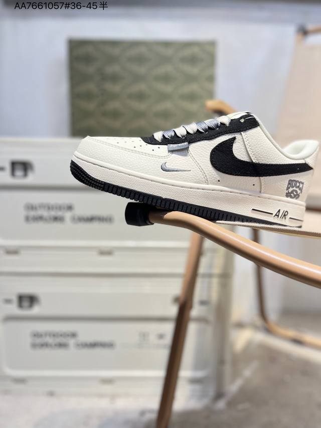 Genuine original top-grain version Gucci X Nk Air Force 1 '07 Low Air Force 1 lo