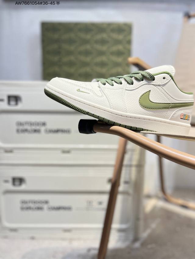 Factory Grade Top Grain Leather Gucci X Jordan Air Jordan 1 Low AJ1 Low-Top Bask