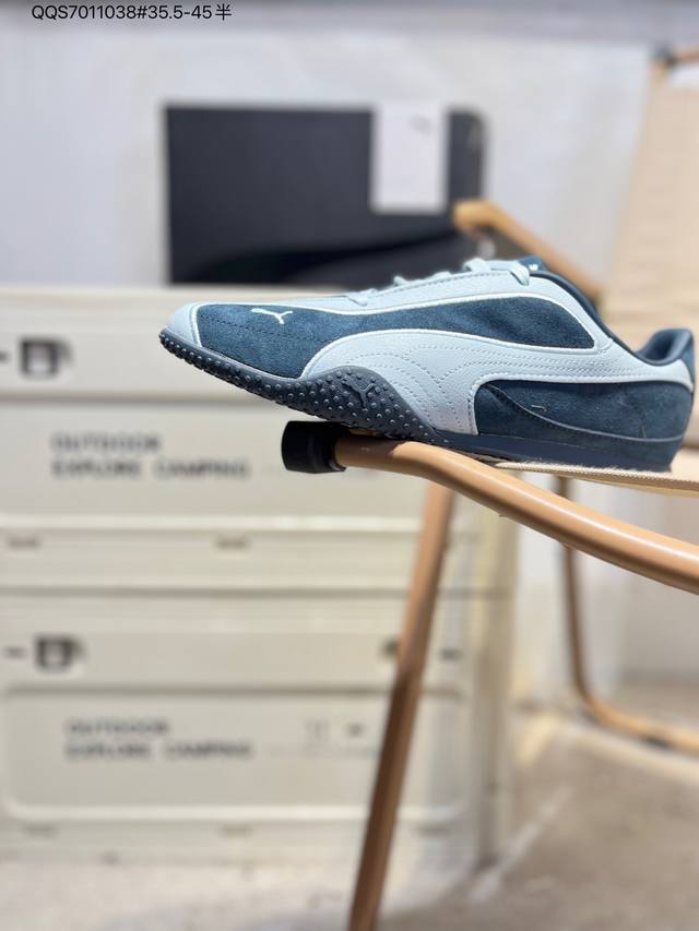 Puma Bella V2 Leather Comfortable Low-Top Casual German Training Thin-Soled Shoe