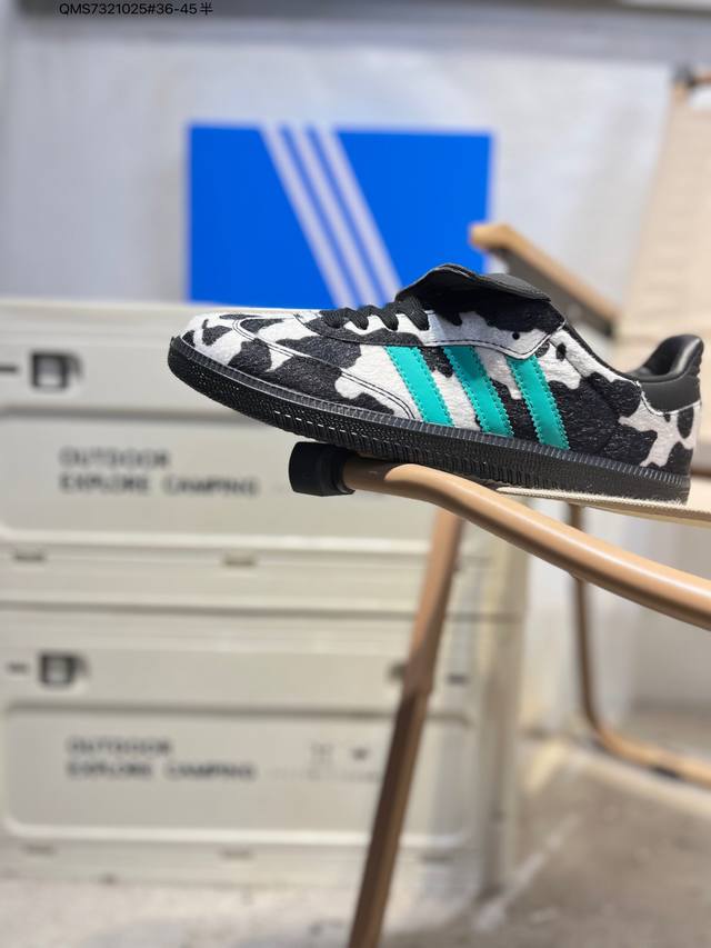 Adidas Originals Samba Vegan Og"Spd" Samba Dance Series Gentleman's Training Foo