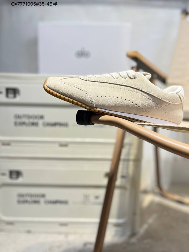 Lo Yogaalosunset New Sneakers, Suede Low-Top Thin-Soled Casual Shoes, Minimalist