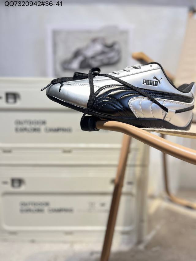 Rose X Puma Speedcat collaboration racing training double-lace-up casual sports