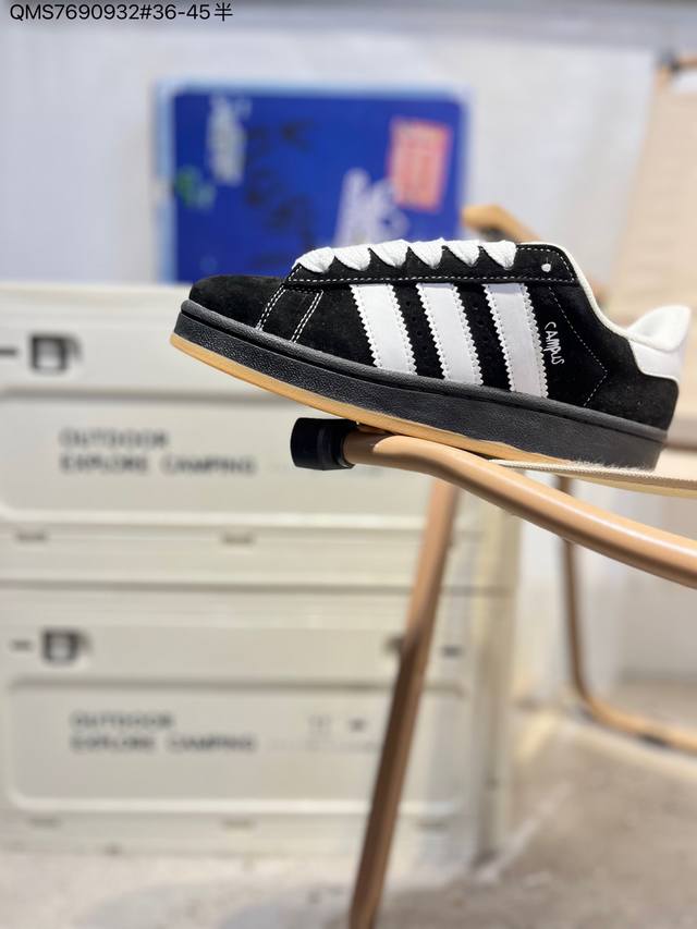 Adidas Originals Campus 00S Classic Retro Low-Top Casual Sports Sneakers (Puff S