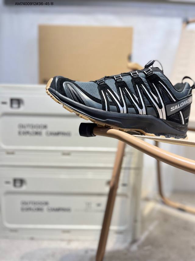 Salomon Xa Pro 3D Outdoor Trail Running Shoes feature a Sensifit upper for a ful