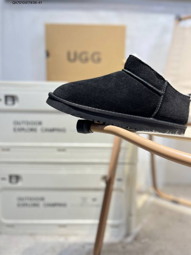 Ugg Snow Boots Waterproof Suede Leather Upper Ugg W Neuel Series Autumn/Winter N
