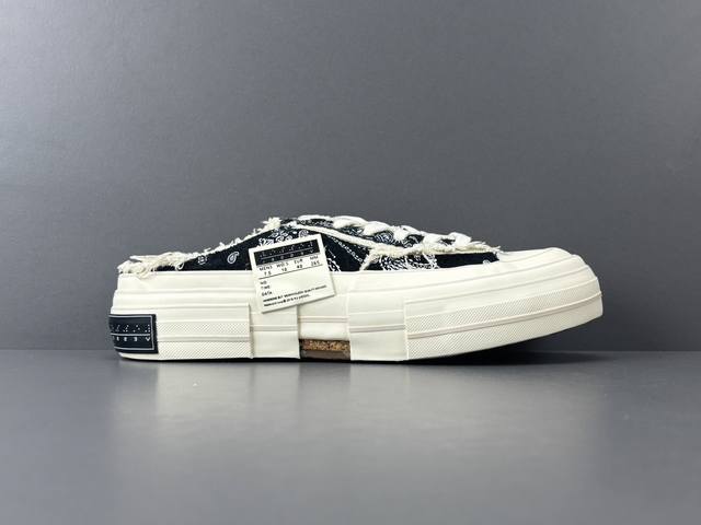 Vanness Wu Xvessel GOP Slip On Paisley Gradient Paisley Half-Mount Low-Top Sneak