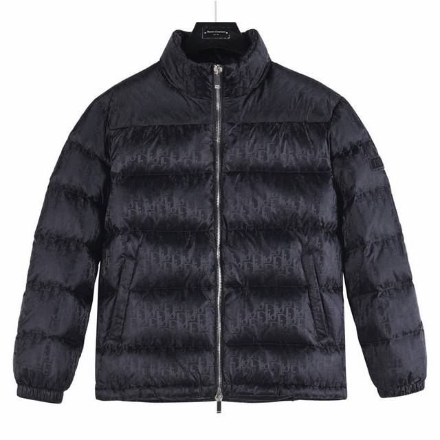 Channel Advantage! Authentic Dior Classic Monogram Down Jacket (Black) - Guarant