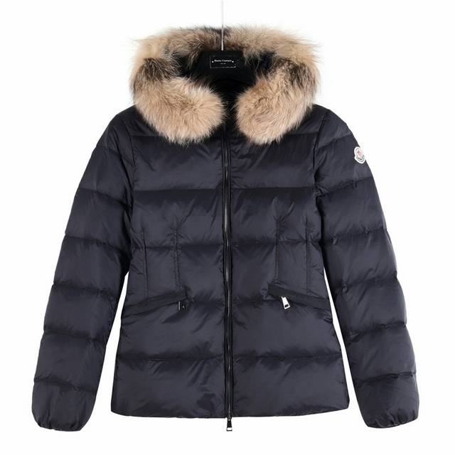 Channel Advantage! Authentic Moncler Boed Fur Collar Black (Ddd) - Guaranteed Fo