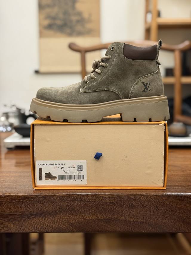 Louis Vuitton LV Autumn/Winter New Lightweight Casual Yellow Boots #Exclusive Qu