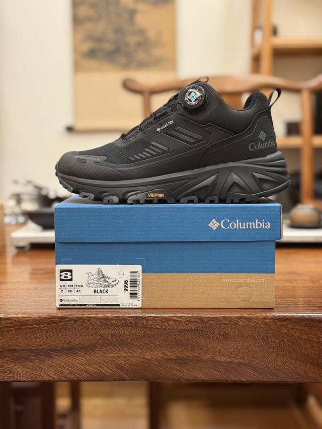 New Arrival Columbia Men's Hiking & Trail Running Shoes. The upper features a me