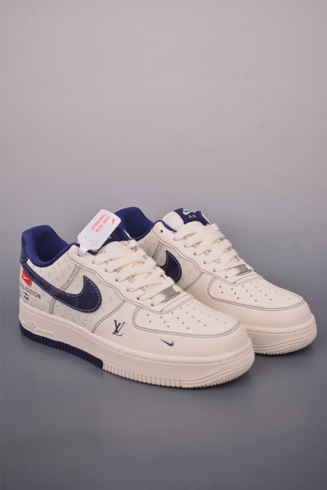 Nike Air Force 1 Low Lv Collaboration. Made with original last and cardboard, th