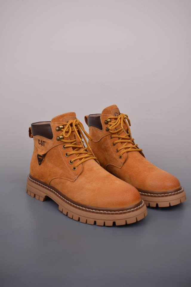 Cat Outdoor Mid-Cut Casual Martin Boots Series. High-quality Guangdong factory w