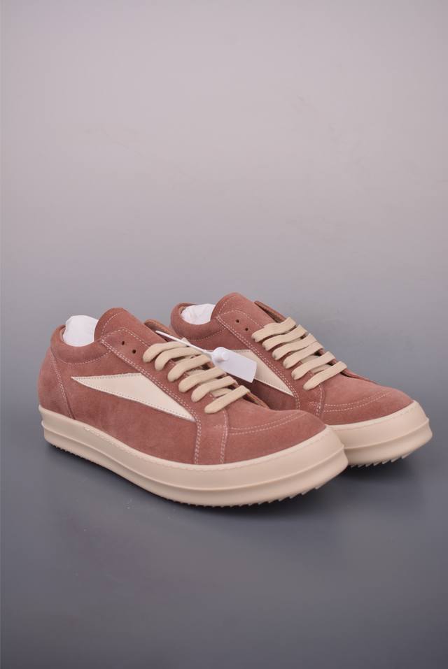 Rickowens Main Line Classic Watermelon Toe Style "Ro Low-top Dongguan-made Grade