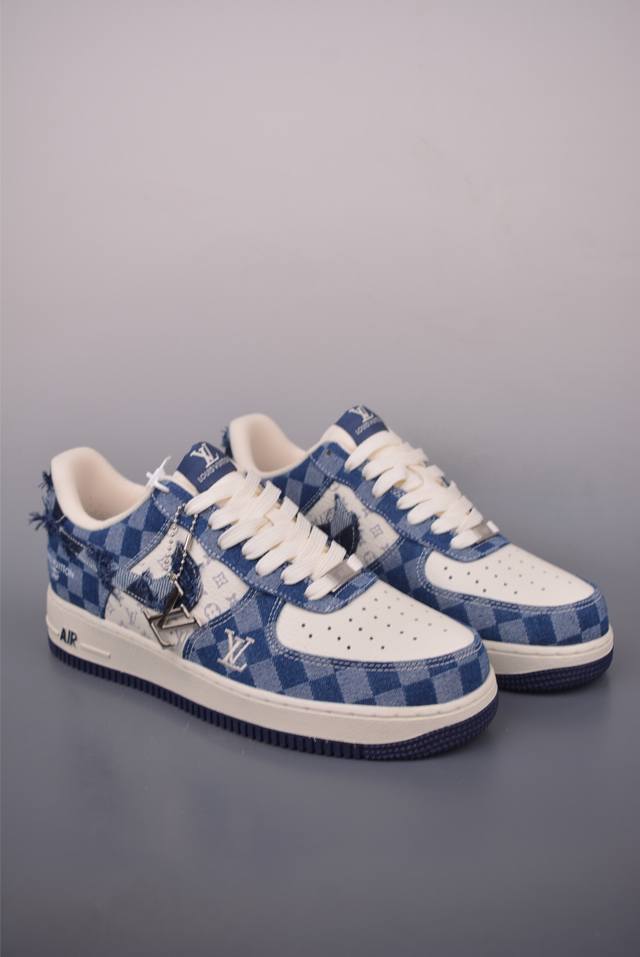 Nike Air Force 1 Low Lv Collaboration. Made with original last and cardboard, th