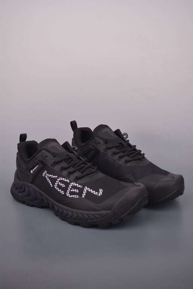 Keen Nxis Evo Wp Outdoor Sports Low-Top Waterproof Breathable Hiking Shoes Mesh