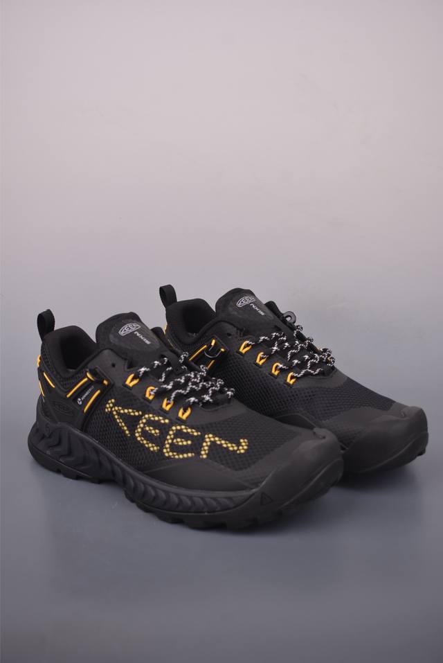 Keen Nxis Evo Wp Outdoor Sports Low-Top Waterproof Breathable Hiking Shoes Mesh