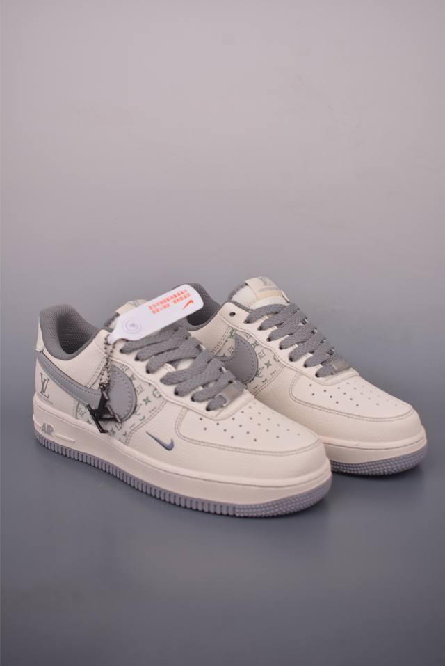 Nike Air Force 1 Low Lv Collaboration. Made with original last and cardboard, th