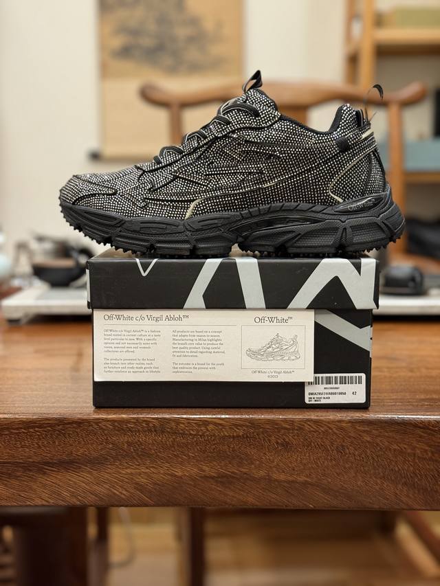 Latest Off-White Running Shoes #100% Original Box Correct Version #Original Last