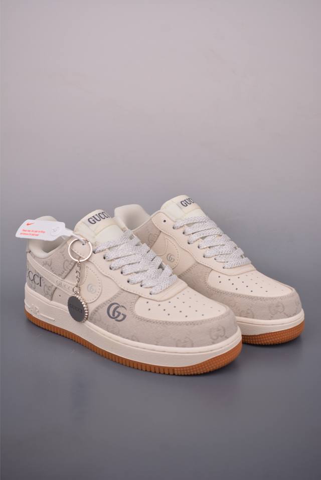 Nike Air Force 1 Low Gucci Collaboration. Made with original last and cardboard,