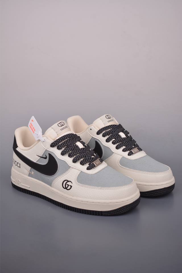 Nike Air Force 1 Low Gucci Collaboration. Made with original last and cardboard,