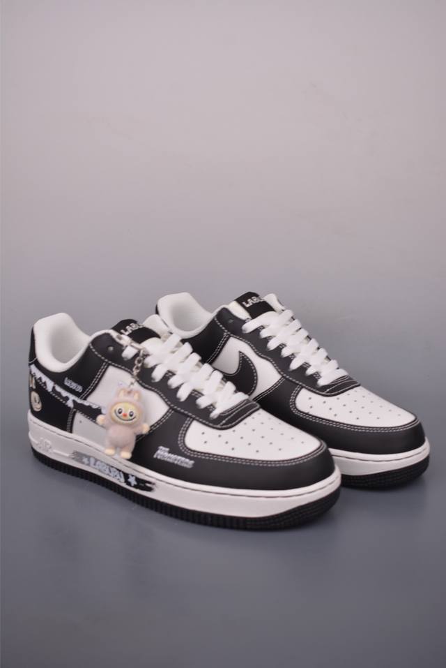 Nike Air Force 1 Low Labubu Collaboration. Made with original last and cardboard