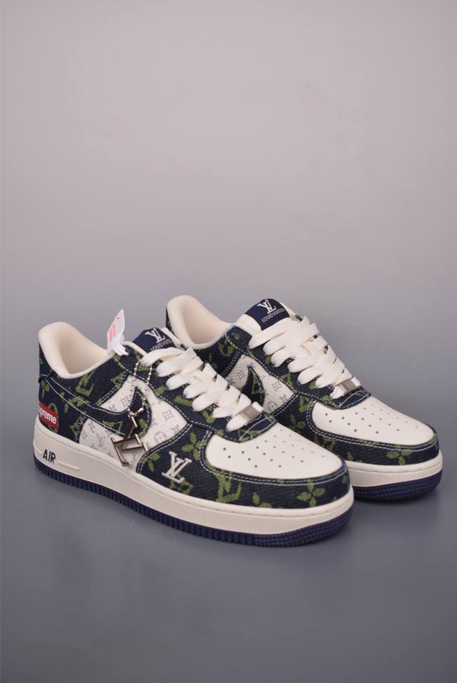 Nike Air Force 1 Low Lv Collaboration. Made with original last and cardboard, th