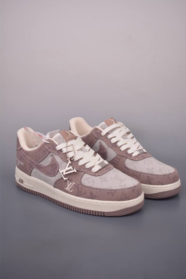 Nike Air Force 1 Low Lv Collaboration. Made with original last and cardboard, th