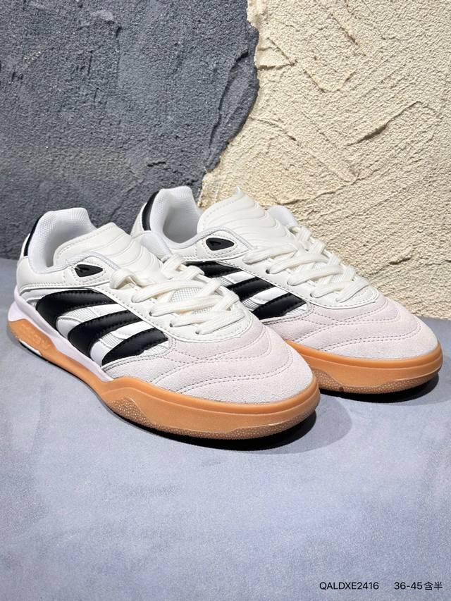 Adidas Originals Predator Mundial Leather, a classic Adidas fusion shoe with bol