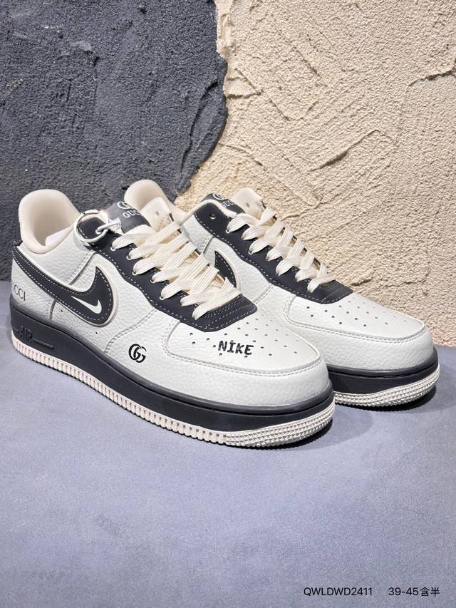 New Arrival Real Shots Nike AF1 Wheat Strap LV Print Pure Original Factory Produ