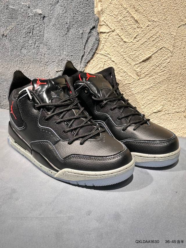 New Arrival Real Shot 2 Air Jordan Courtside 23 Black/White/Purple AJ23 Jordan 2