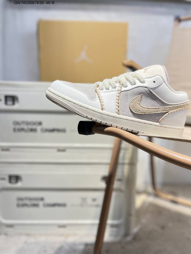 Factory Grade Top Layer Leather Jordan Air Jordan 1 Low AJ1 Basketball Shoes Off