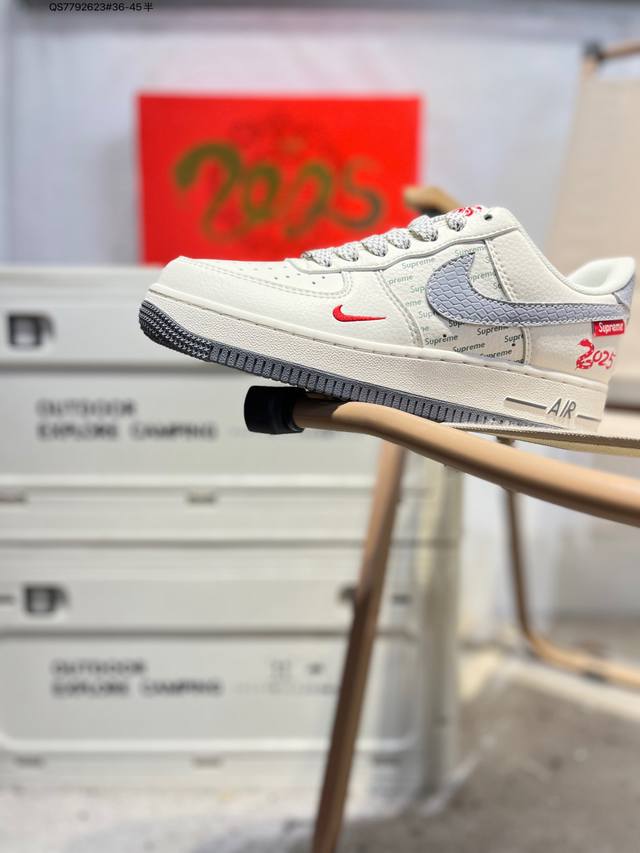 Nk Air Force 1 '07 Low Casual Sneakers #Custom Leather, Original Last and Cardbo