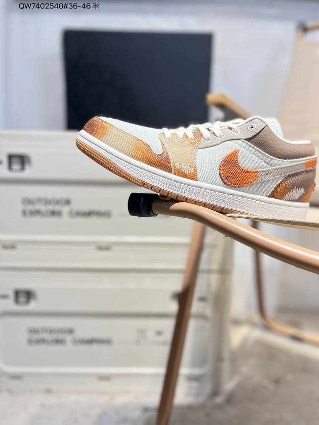 Factory Grade Top Layer Leather Jordan Air Jordan 1 Low AJ1 Low-Top Basketball S